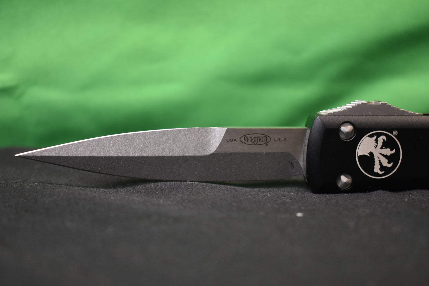 Microtech Ultratech Bayonet OTF Automatic Knife CC (3.4" Satin)