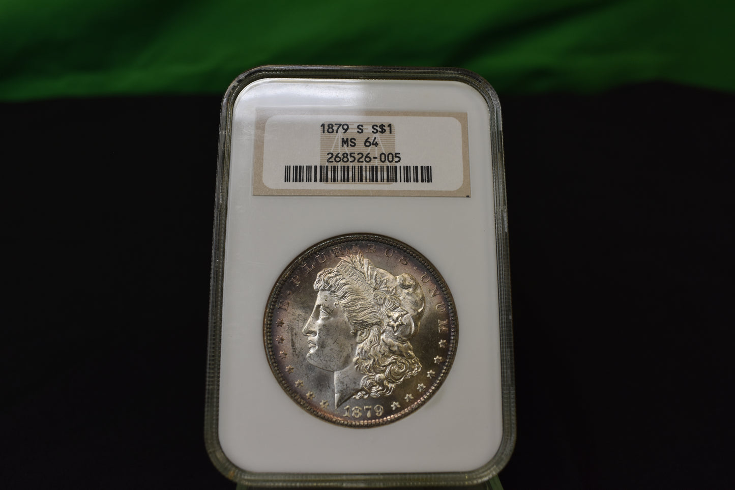 1879 S MS 64 NGC Graded Morgan Silver Dollar
