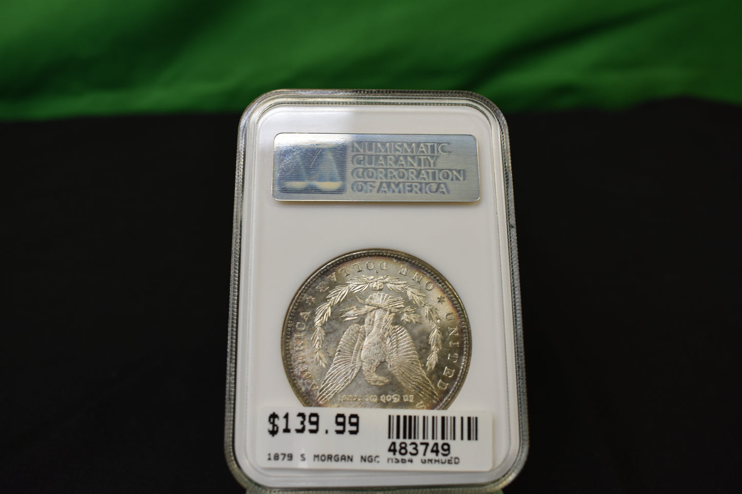 1879 S MS 64 NGC Graded Morgan Silver Dollar