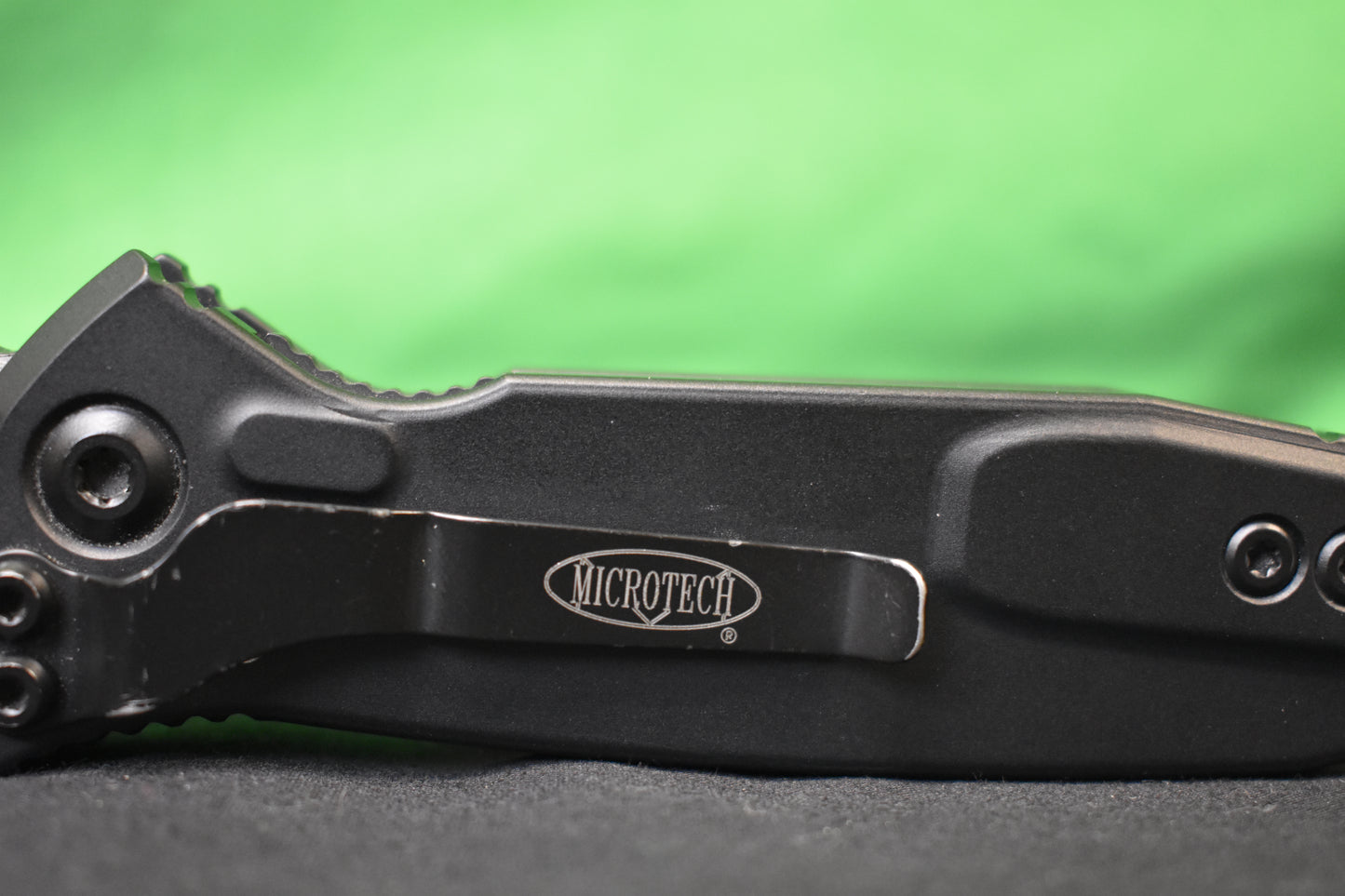 MICROTECH SOCOM ELITE S/E-AUTO BLACK TACTICAL PARTIAL SERRATED (160A-2T)