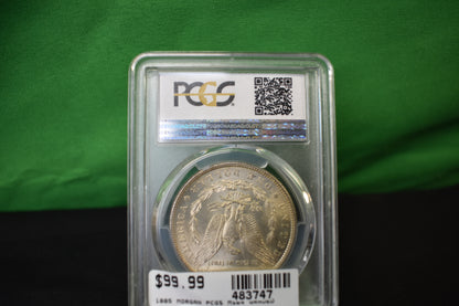 1885 MS64 PCGS Graded Morgan Silver Dollar