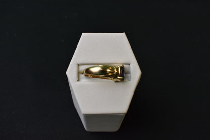 Tanzanite 10k Gold Ring