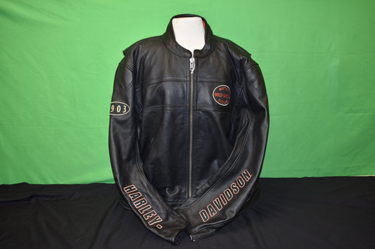 Harley Davidson Leather Riding Jacket 3XL