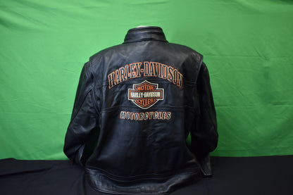 Harley Davidson Leather Riding Jacket 3XL