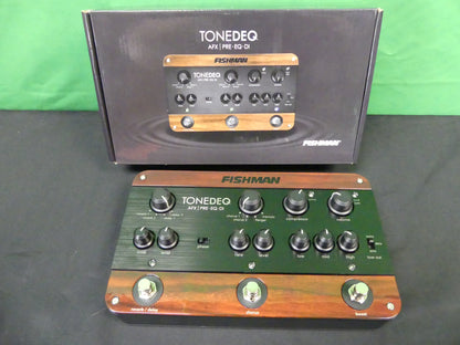 Fishman ToneDEQ Acoustic Preamp w/ AFX