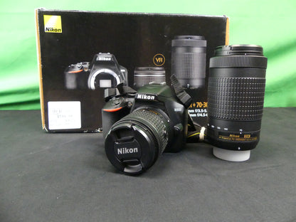 Nikon D3500 DSLR 2-Lens Outfit