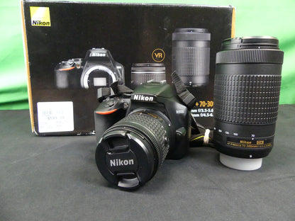 Nikon D3500 DSLR 2-Lens Outfit