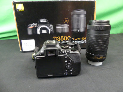 Nikon D3500 DSLR 2-Lens Outfit