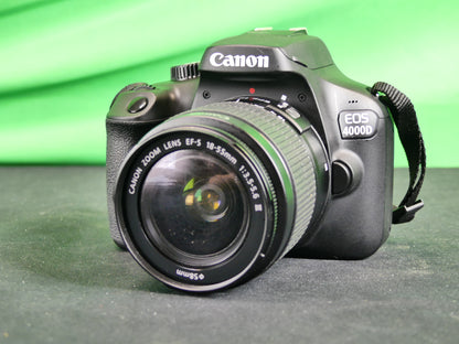 Canon EOS 4000D Camera Outfit